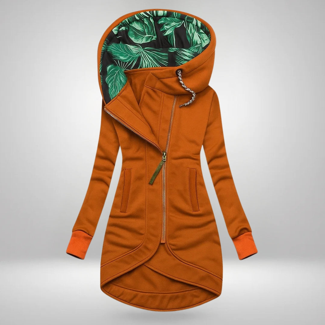 Evelyn | Long Hooded Quilted Winter Coat