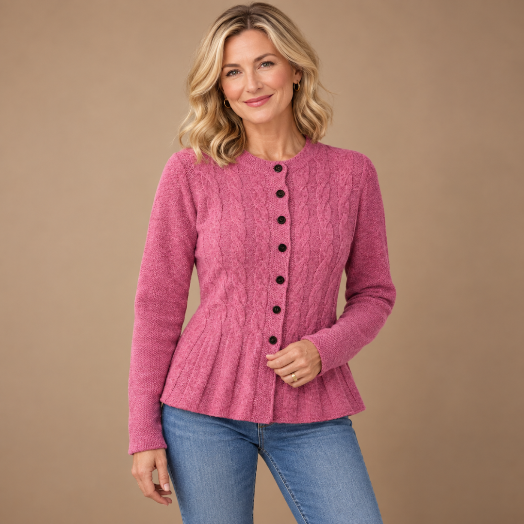 Madeline | Button-Up Knit Cardigan