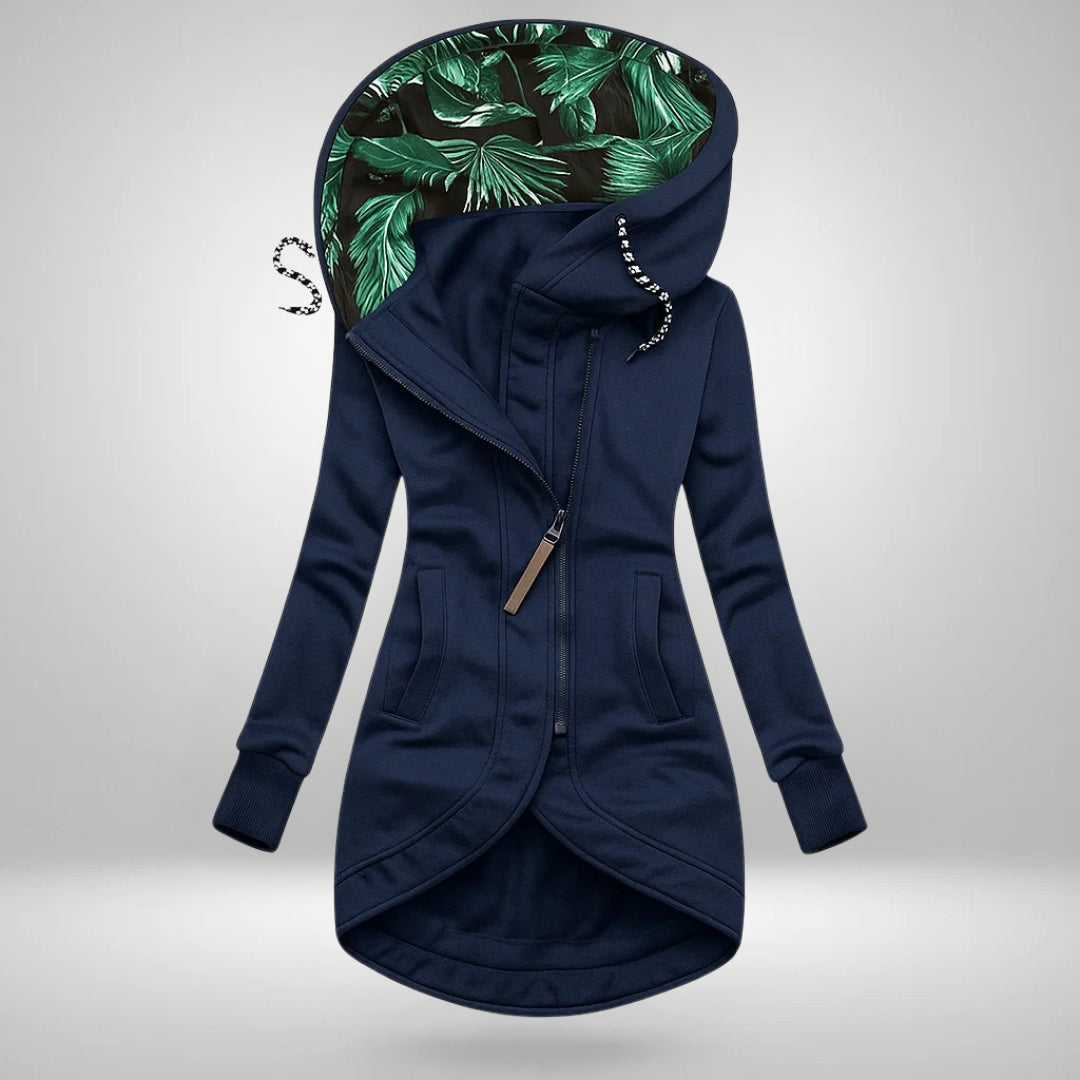 Evelyn | Long Hooded Quilted Winter Coat