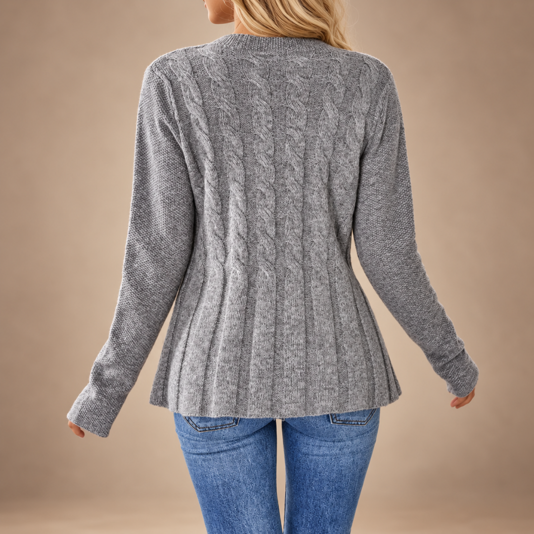 Madeline | Button-Up Knit Cardigan