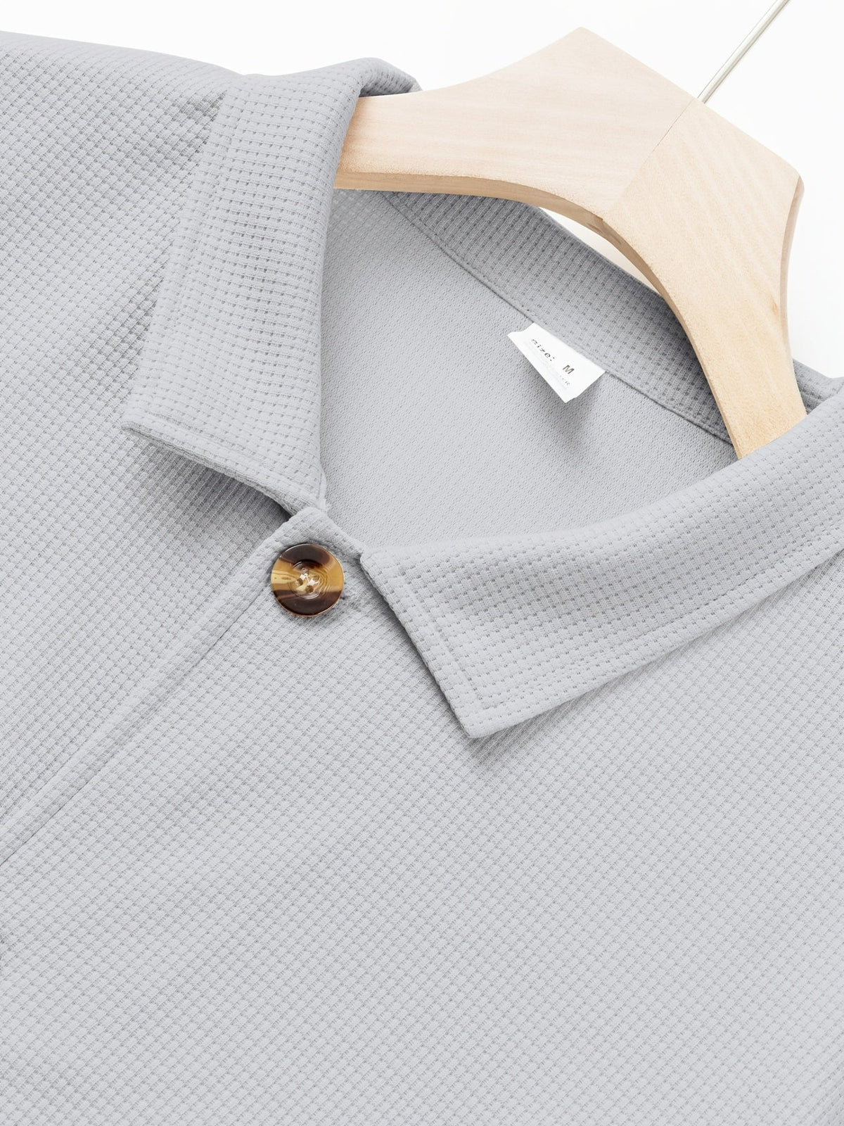 Camden | Textured Button-Front Overshirt Jacket