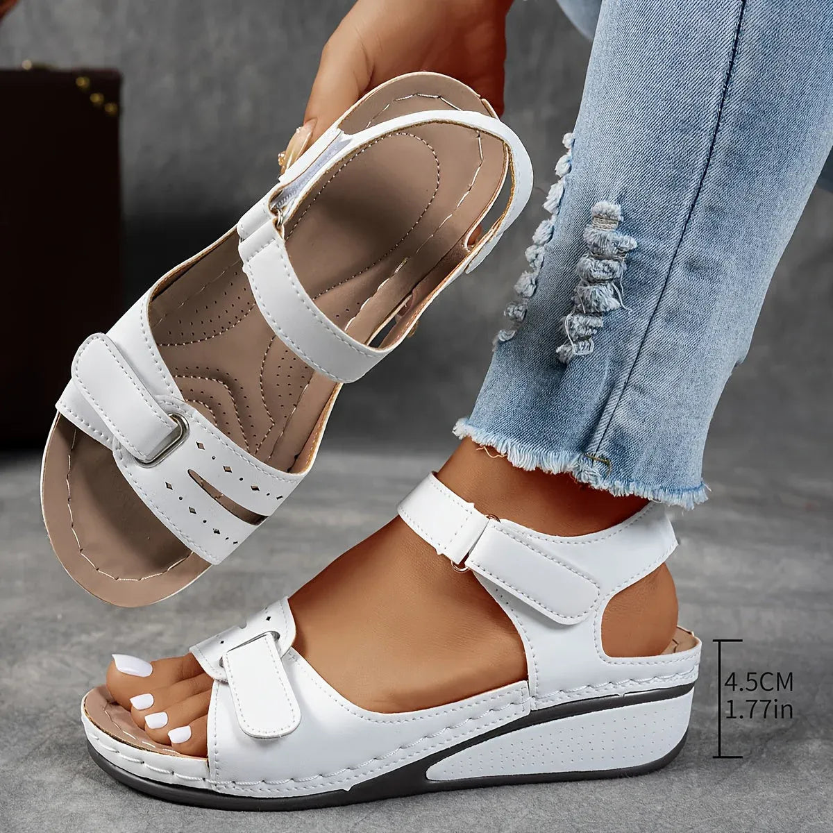 Nora | Elegant Supportive Strap Sandals
