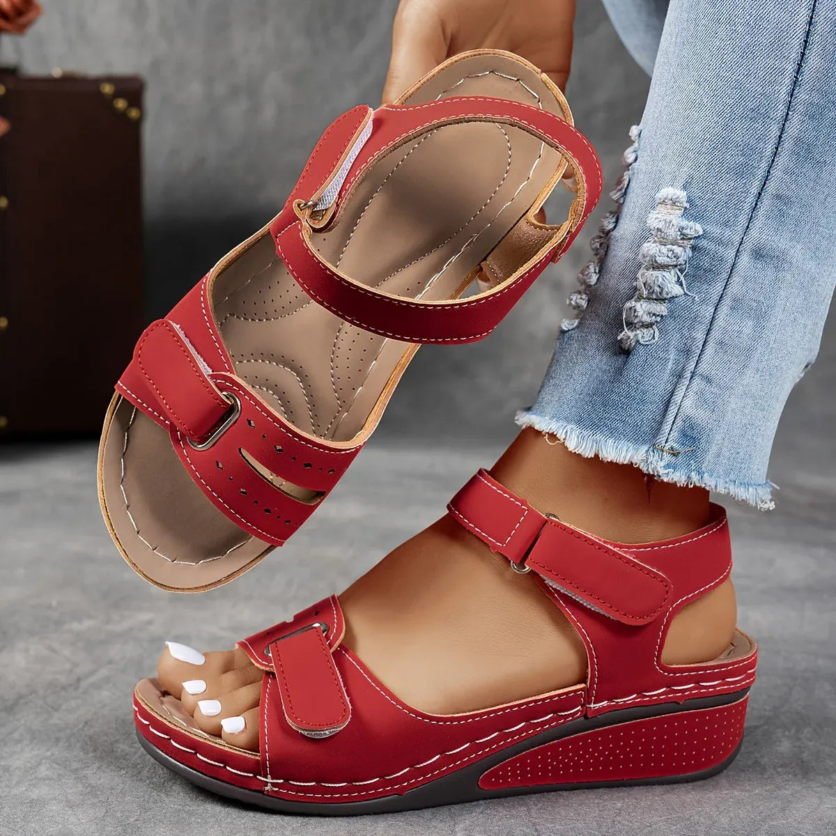 Nora | Elegant Supportive Strap Sandals