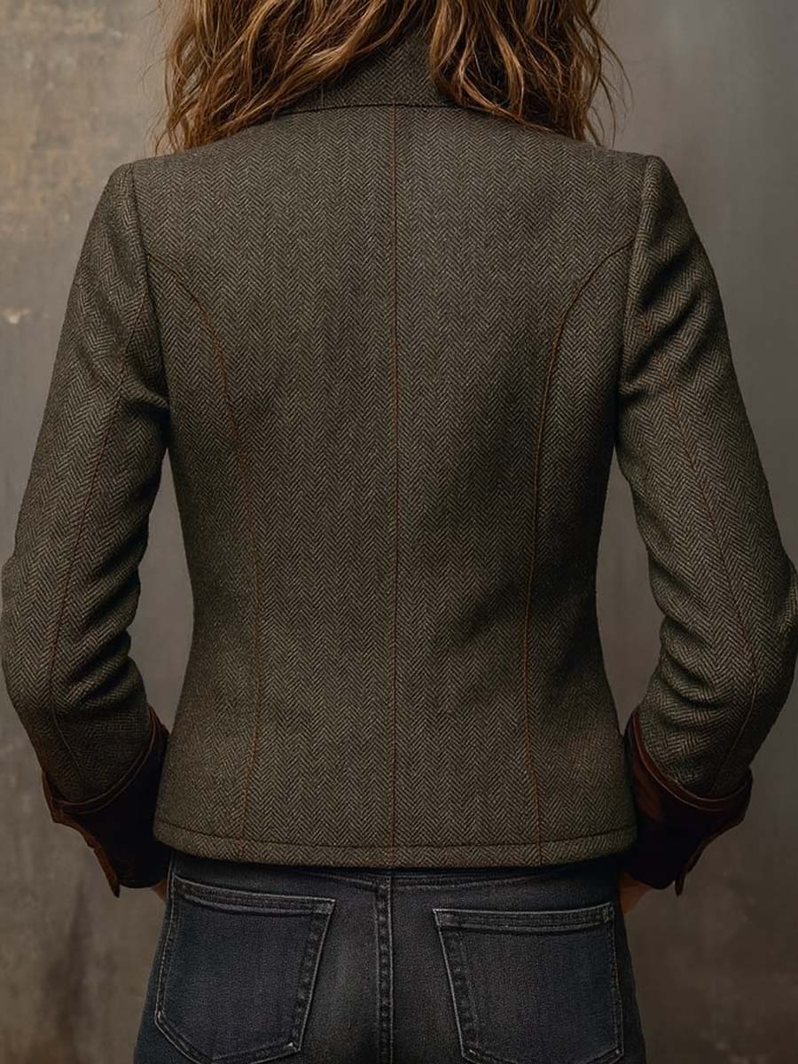 Evelyn | Herringbone Heritage Jacket